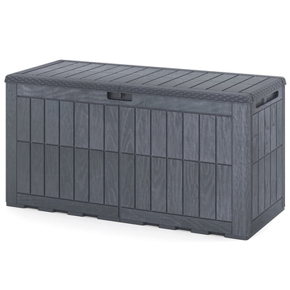 100 Gallon Outdoor Deck Box with Lockable Lid