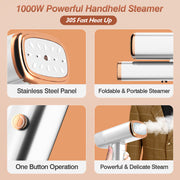 1000W Portable Handheld Clothes Steamer