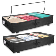 2Pcs Under Bed Storage Container