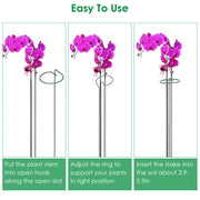 10Pcs 10in Plant Support Stakes