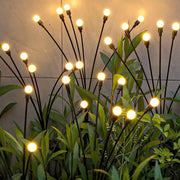 2Pcs Solar Firefly Lights Swaying Decorative Pathway Lamp