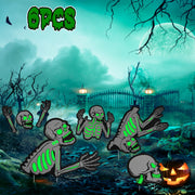 Halloween Skeleton Yard Sign