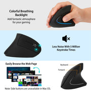 2.4G Wireless Vertical Mouse