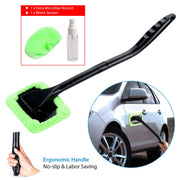 Microfiber Windshield Clean Car Auto Wiper Cleaner Glass Window Cleaning Brush Kit Tool