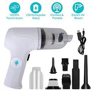 2-in-1 Cordless Vacuum Cleaner and Air Duster Rechargeable Handheld Compressed Air Duster