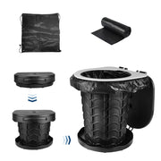 Portable Retractable Camping Toilet Kit