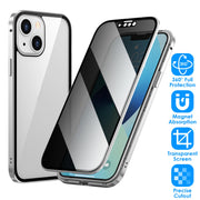 Privacy Magnetic Phone Case 360° Full Protection Anti Spy Phone Cover