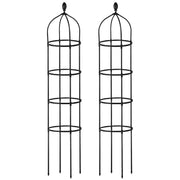 2 Packs Garden Obelisk Trellis