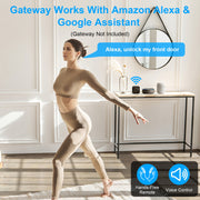 Smart Door Lock with Handle Fingerprints