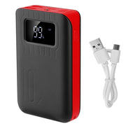 10000mAh Portable Power Bank Dual USB Charge Ports with LCD Display
