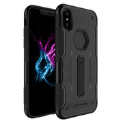 Rugged Phone Case for iPhone X Drop-protection Phone Case with Kickstand Heavy Duty Dual Layers Phone Protective Cover