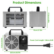 Ozone Odor Eliminator with Timer