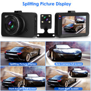 1080P Dual Dash Cam 3in Screen