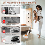 Cordless Spin Mop with Spray