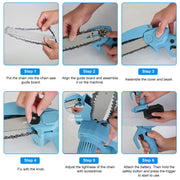 Portable Handheld Cordless Small Chain Saw