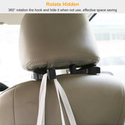 2Pcs Car Seat Headrest Hanger Car Headrest Hanging Hook