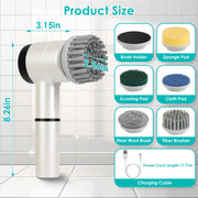 Handheld Rechargeable Cleaning Brush