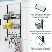 Over The Door Hooks Organizer