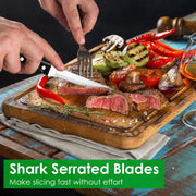 48-Piece Silverware Set Stainless Steel