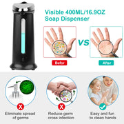 400ML/16.9oz Automatic Soap Dispenser