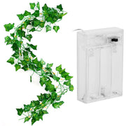 Artificial Ivy Battery Powered String Lights 360Pcs Leaves 100Pcs