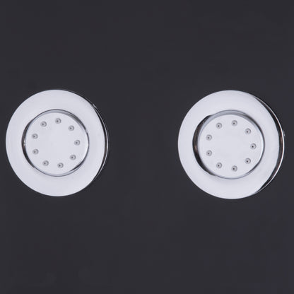 Bathroom ABS Shower Panel with Massage Jets & Hand Shower 