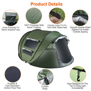 Waterproof Instant Setup Tent