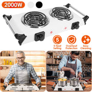 2000W Electric Dual Burner