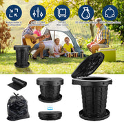 Portable Retractable Camping Toilet Kit