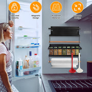 2Pcs Magnetic Spice Racks