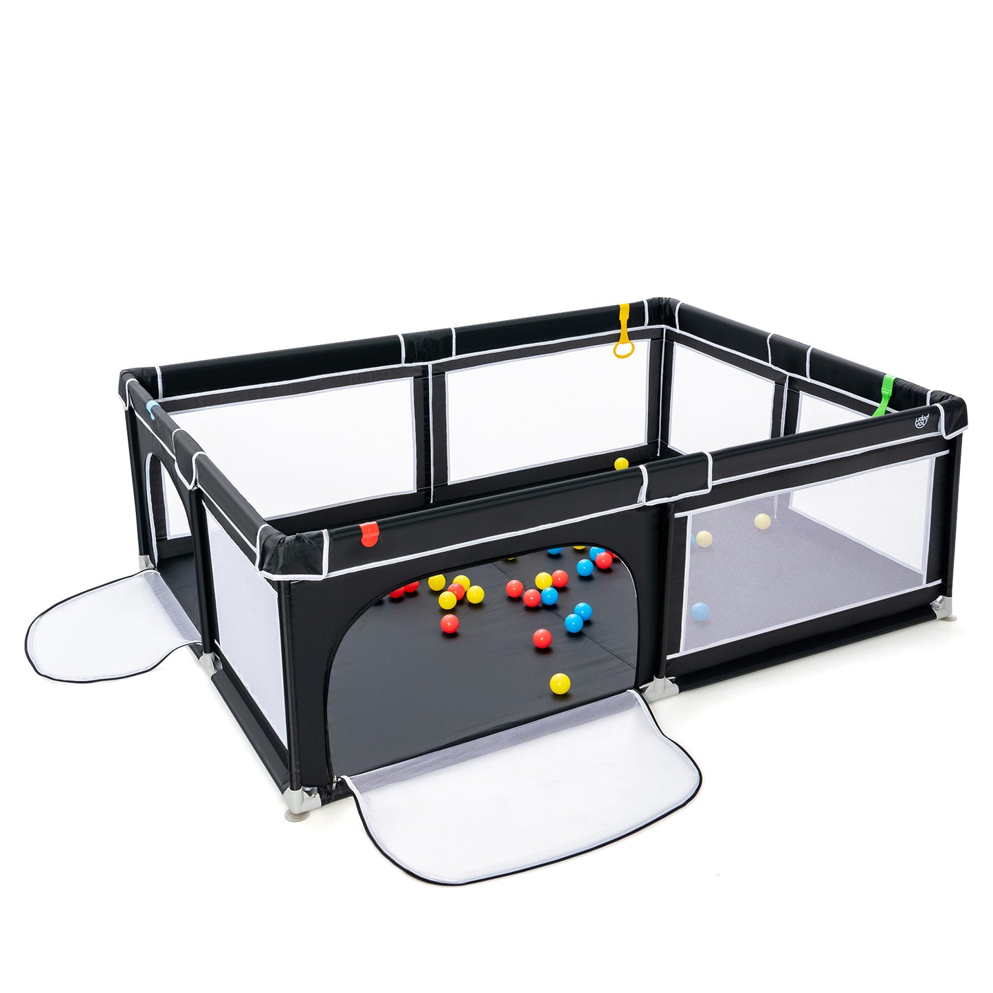 Extra-Large Safety Baby Fence with 50 Ocean Balls