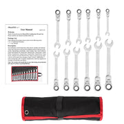 12Pc 8-19mm Metric Combination Wrench