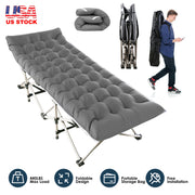 Folding Camping Cot with Pad