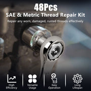 49Pcs Thread Chaser Set Thread Restorer Kit