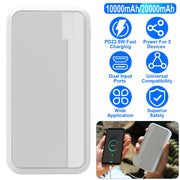 20000mAh PD22.5W Fast Charging Power Bank Fast Charger Portable Phone Charger with Type-C USB Cable Fit For IOS Phone 15/14 Samsung Galaxy S24 And Mor
