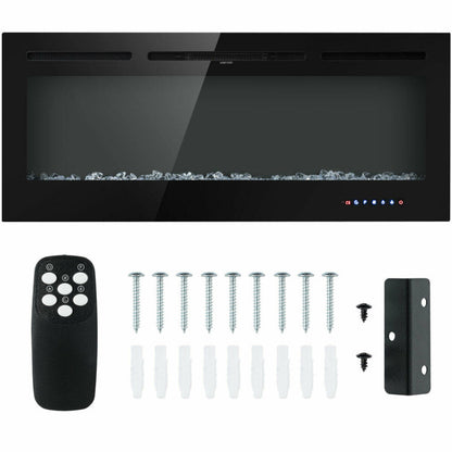 50" Electric Fireplace – Wall Mounted