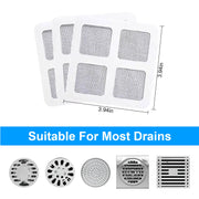 25Pack 3.94×3.94in Disposable Floor Drain