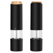 2Pcs Electric Salt and Pepper Grinder