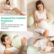 Pregnancy Pillows Adjustable Support Maternity Pillow Soft Side Sleeper Pregnancy Pillows
