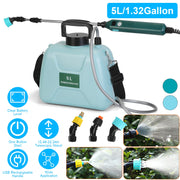 5L/1.32Gallon Battery Operated Water Sprayer