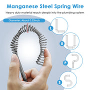 32.8FT Drain Snake Clog Remover