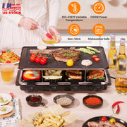 1300W Raclette Desktop Grill