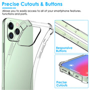 Shockproof Clear Phone Case Soft TPU