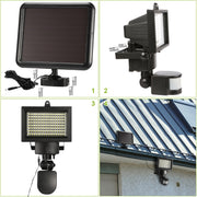 Solar Lights 1000lm Wall Lights Solar Flood Lights w/ Light Sensitivity 120° Motion Sensor