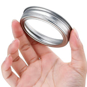 24 Pcs Regular Mouth Canning Jar Metal Rings