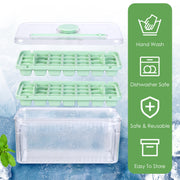 Ice Cube Tray With Lid And Bin