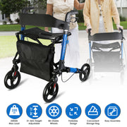 Adjustable Rollator Walker for Seniors