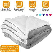 Fleece Throw Blanket Warm Soft Flannel Bed Cover Cuddly Cozy Sofa Travel Car Blanket