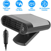 12V 150W Portable Car Heater Heating Fan 2 In 1