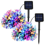 2Pcs Solar Powered String Lights